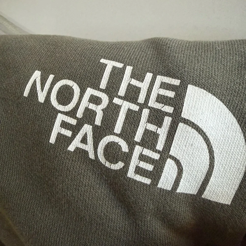 The North Face Mens Fleece Joggers Olive Green Sweatpants Large RN 61661